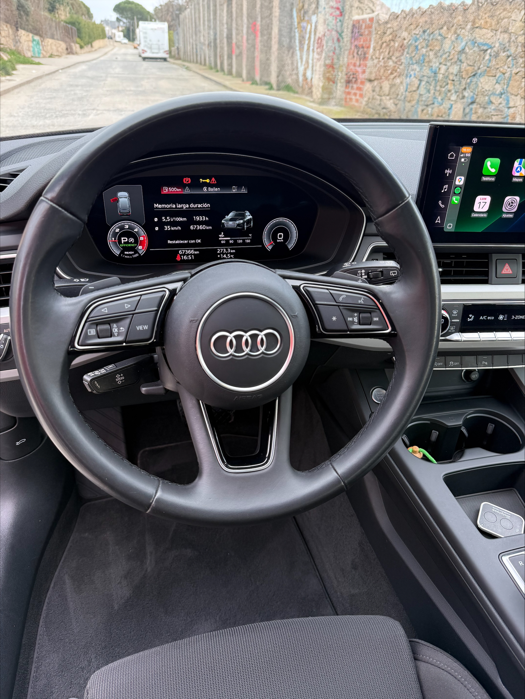 
								AUDI A4 AVANT 35 TDI S LINE (163CV) lleno									